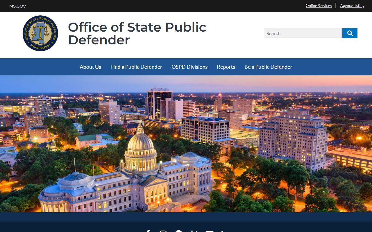 Tate County criminal court records and the state public defender office
